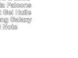 Offizielle NFL Einfarbig Atlanta Falcons Logo Soft Gel Hülle für Samsung Galaxy Note8