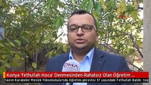 Konya 'fethullah Hoca' Denmesinden Rahatsız Olan Öğretim Görevlisi Adını Değiştirdi