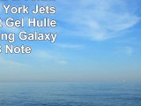 Offizielle NFL Verzweifelt New York Jets Logo Soft Gel Hülle für Samsung Galaxy Note8