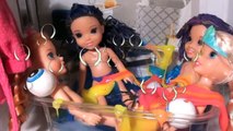 Anna and Elsa Toddlers Magic Sleepover Adventure! Mal and Evie Mini Movie Disney Frozen Descendants