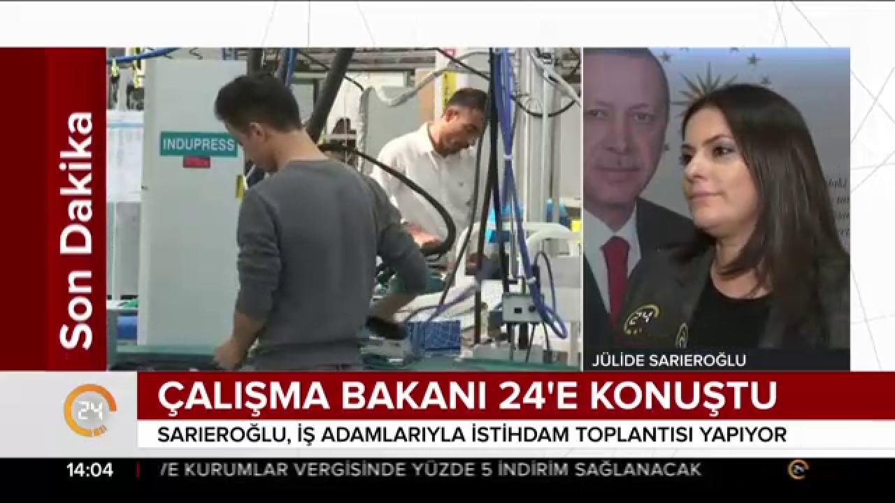 İş gücü arzı ve talebi arasında dengeyi kurmaya çalışıyoruz