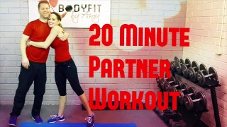 20 Minute No Equipment Partner Workout