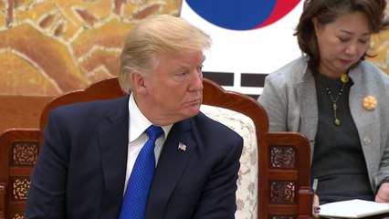 美 트럼프 APEC 만찬장에서 "DMZ 꼭 가고 싶었다" / YTN