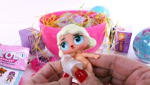 GIANT EGG Full of Surprises L.O.L. Crying Baby Dolls Num Noms Blind Toys