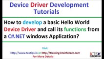 How to develop a Windows driver|Device driver development|xp drivers|install windows from windows