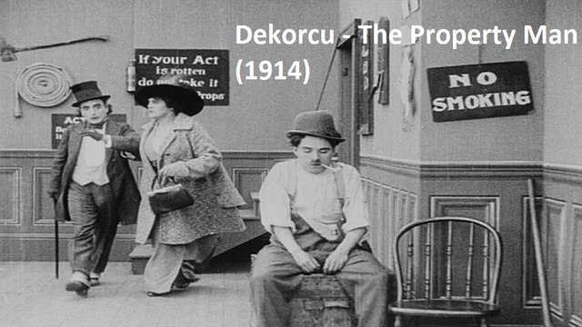 Dekorcu - The Property Man (1914) - Charlie Chaplin - Mack Sennett