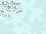 ERLI Acer Iconia One 10 B3A40 Hülle Case Ultra Dünn TriFold SmartMuschel PU Leder