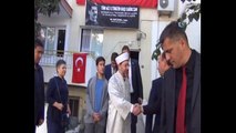 Diyanet İşleri Başkanı Erbaş, şehit evini ziyaret etti, Kur'an okudu