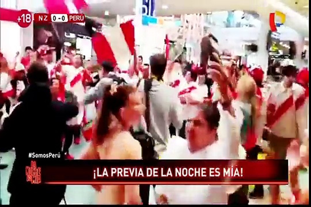 ¡La Previa de la Noche es Mía! el Perú se unió...