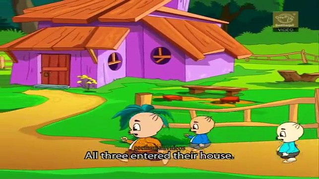 The Three Little Pigs and Big Bad Wolf | HD Animated Fairy Tales for Children | Full Story