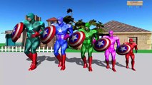 Learn colors mask superheroes finger family nursery rhymes for kids - Colors animal finger family