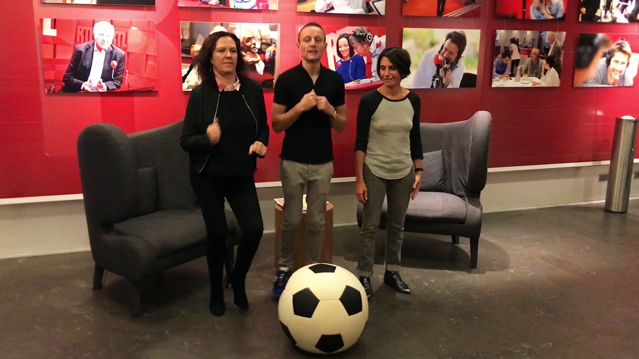 Alessandra Sublet dans "On refait la télé" avec Jade et Eric Dussart