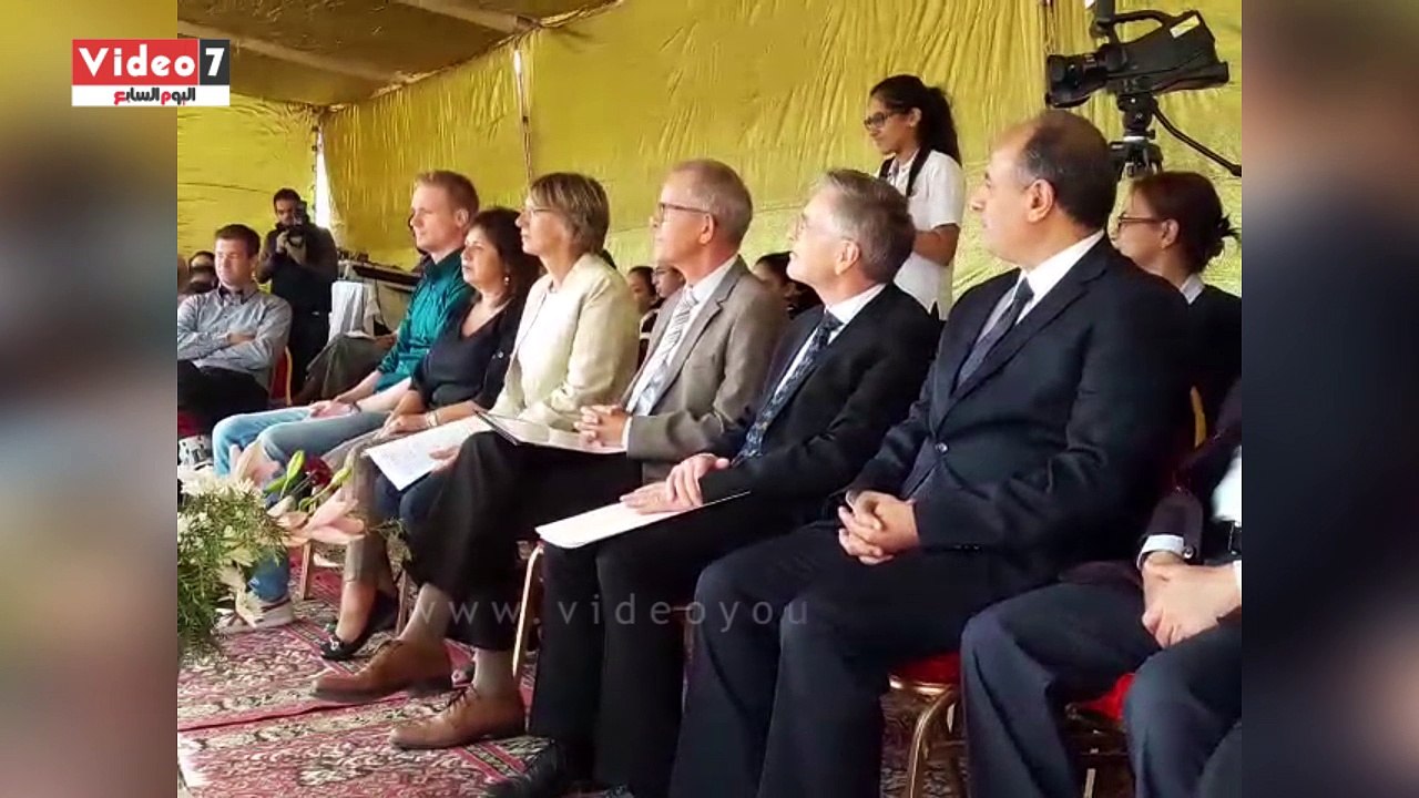 وضع حجر أساس المدرسة الألمانية بالإسكندرية بتكلفة 16 مليون يورو
