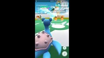 Pokémon GO Gym Battles Level 10 Gym Hitmonchan Snorlax Lapras Starmie Dragonite Persian & more