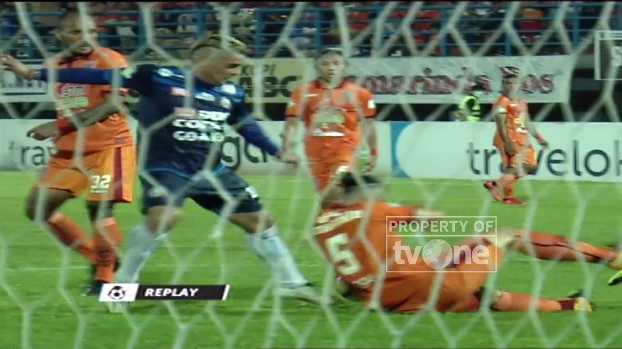 Highlights Liga 1 - Borneo FC vs Arema FC (3-2)