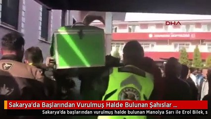 Sakarya'da Başlarından Vurulmuş Halde Bulunan Şahıslar Toprağa Verildi