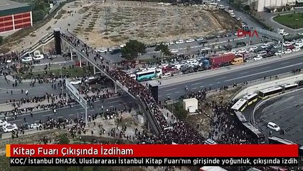 Kitap Fuarı Çıkışında İzdiham