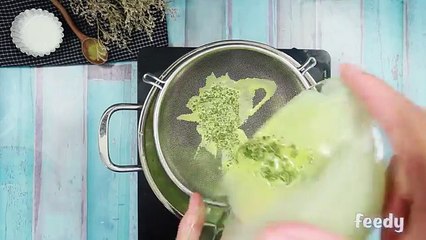 Hướng dẫn cách làm món HỒNG TRÀ SỮA PUDDING TRÀ XANH _ Feedy TV