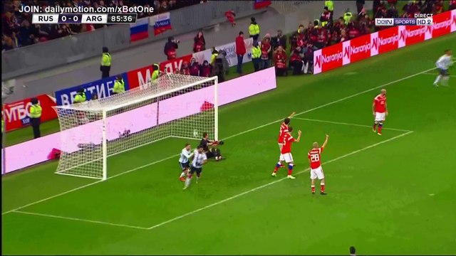 Sergio Kun Aguero Goal HD - Russia 0 - 1 Argentina - 11.11.2017 (Full Replay)