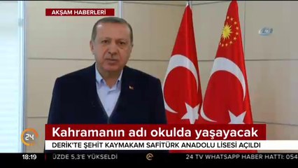 Kahramanın adı okulda yaşayacak