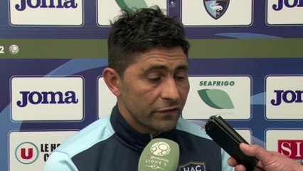 Avant Evreux - HAC en Coupe de France, interview d'Oswald Tanchot