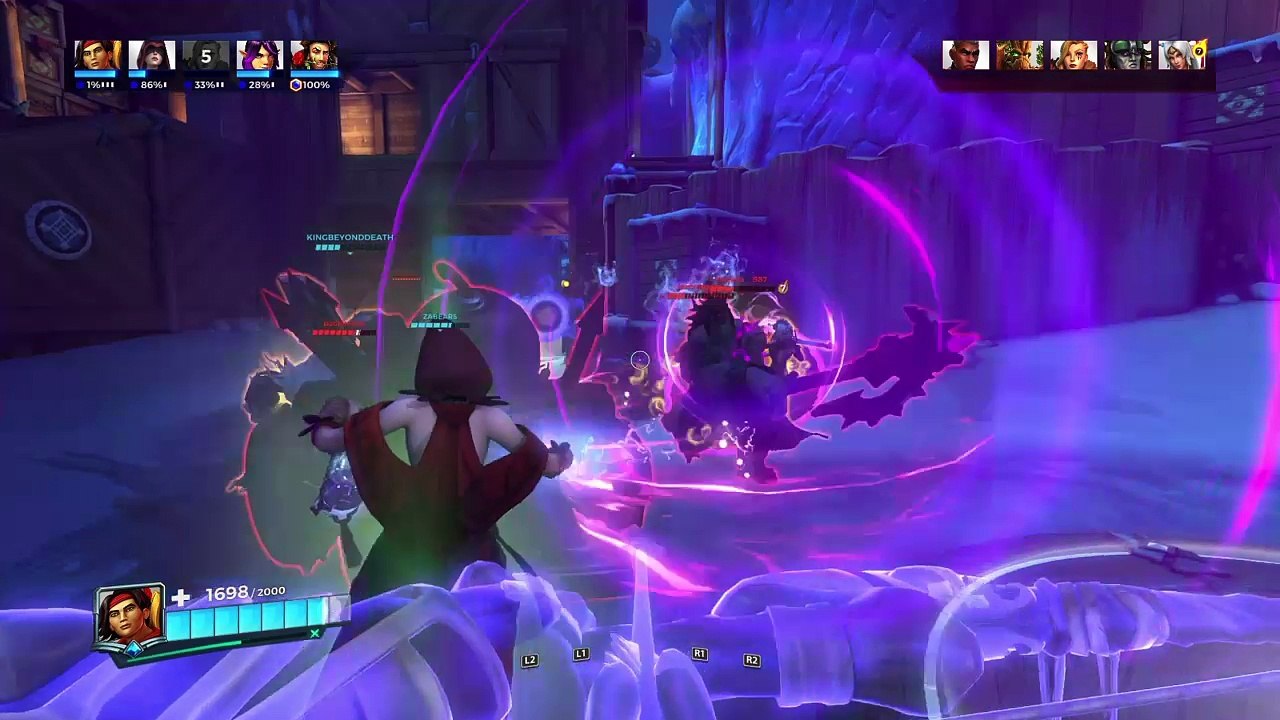 Paladins plays