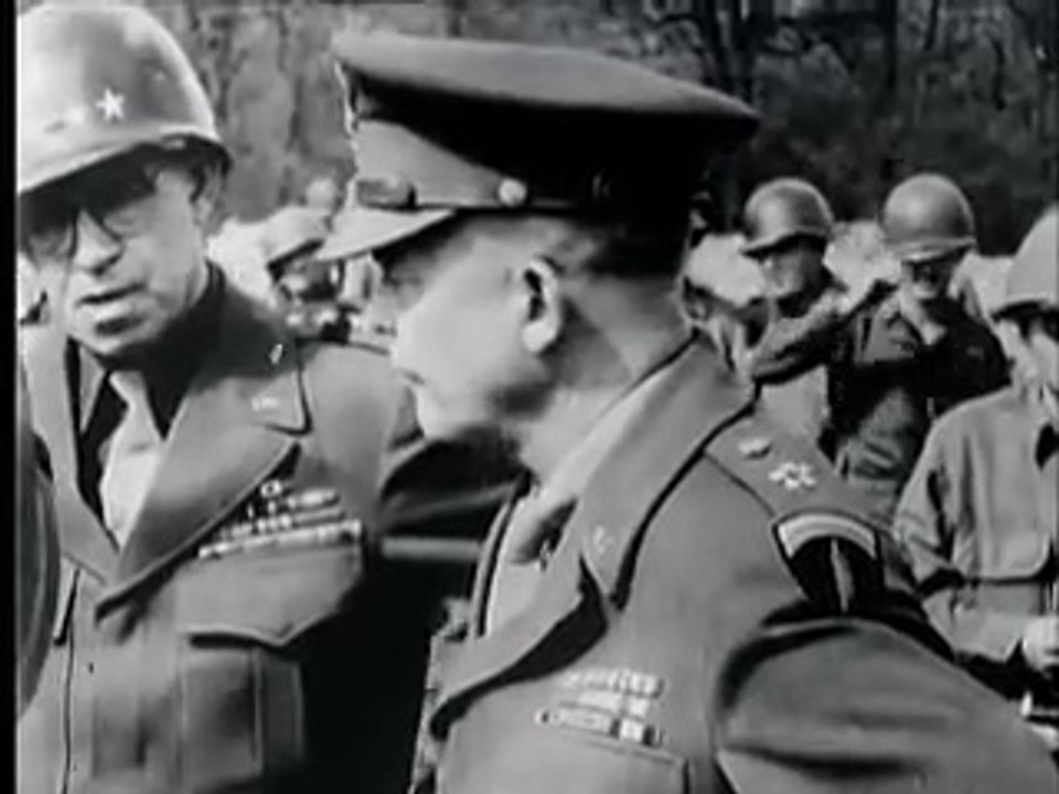 THE NAZI DEATH CAMPS - visit of Eisenhower & Patton