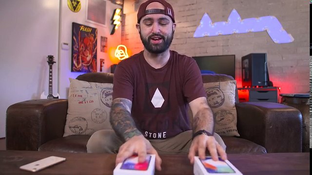 iPhone X Silver vs Space Gray- Unboxing & Impressions vs iPhone 8 Plus