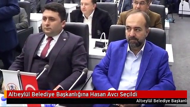 Altıeylül Belediye Başkanlığına Hasan Avcı Seçildi