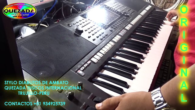 MIX DIABLITOS DE AMBATO STYLO -YAMAHA PSR S 970 770 A3000 -750 950