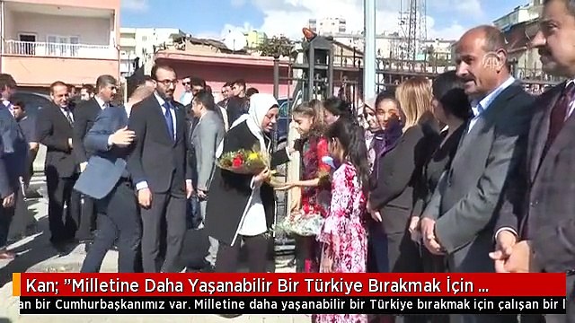 Kan: Milletine Daha Yaşanabilir Bir Türkiye Bırakmak İçin Çalışan Bir Liderimiz Var