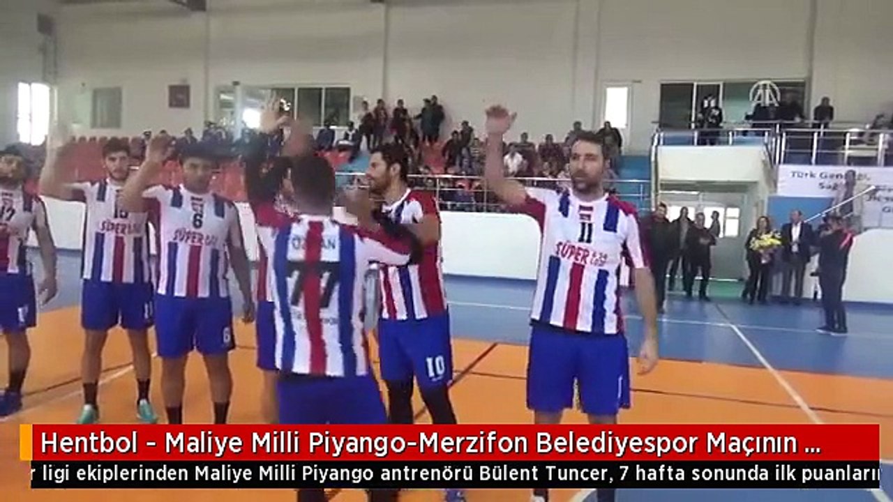 Hentbol - Maliye Milli Piyango-Merzifon Belediyespor Maçının Ardından