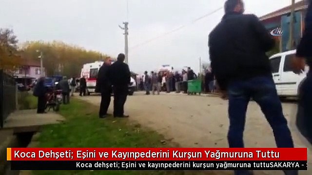 Koca Dehşeti: Eşini ve Kayınpederini Kurşun Yağmuruna Tuttu