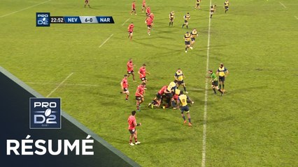 PRO D2 - Résumé Nevers-Narbonne: 16-6 - J12 - Saison 2017/2018