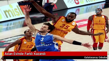 Aslan Evinde Farklı Kazandı