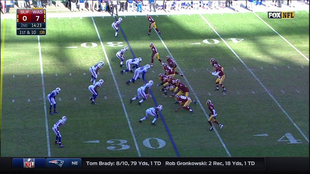 2015 - Redskins Kirk Cousins finds DeSean Jackson for 27 yards