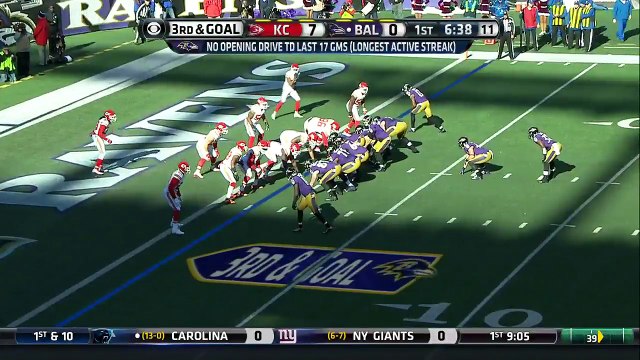 2015 - Ravens Jimmy Clausen finds Kyle Juszczyk for 1-yard TD