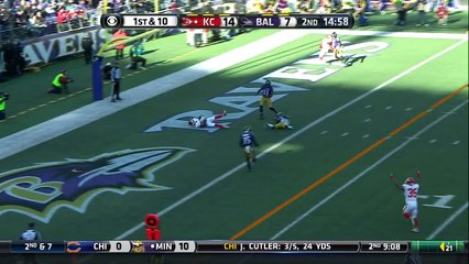2015 - Smith finds Maclin across the end zone for 13-yard TD