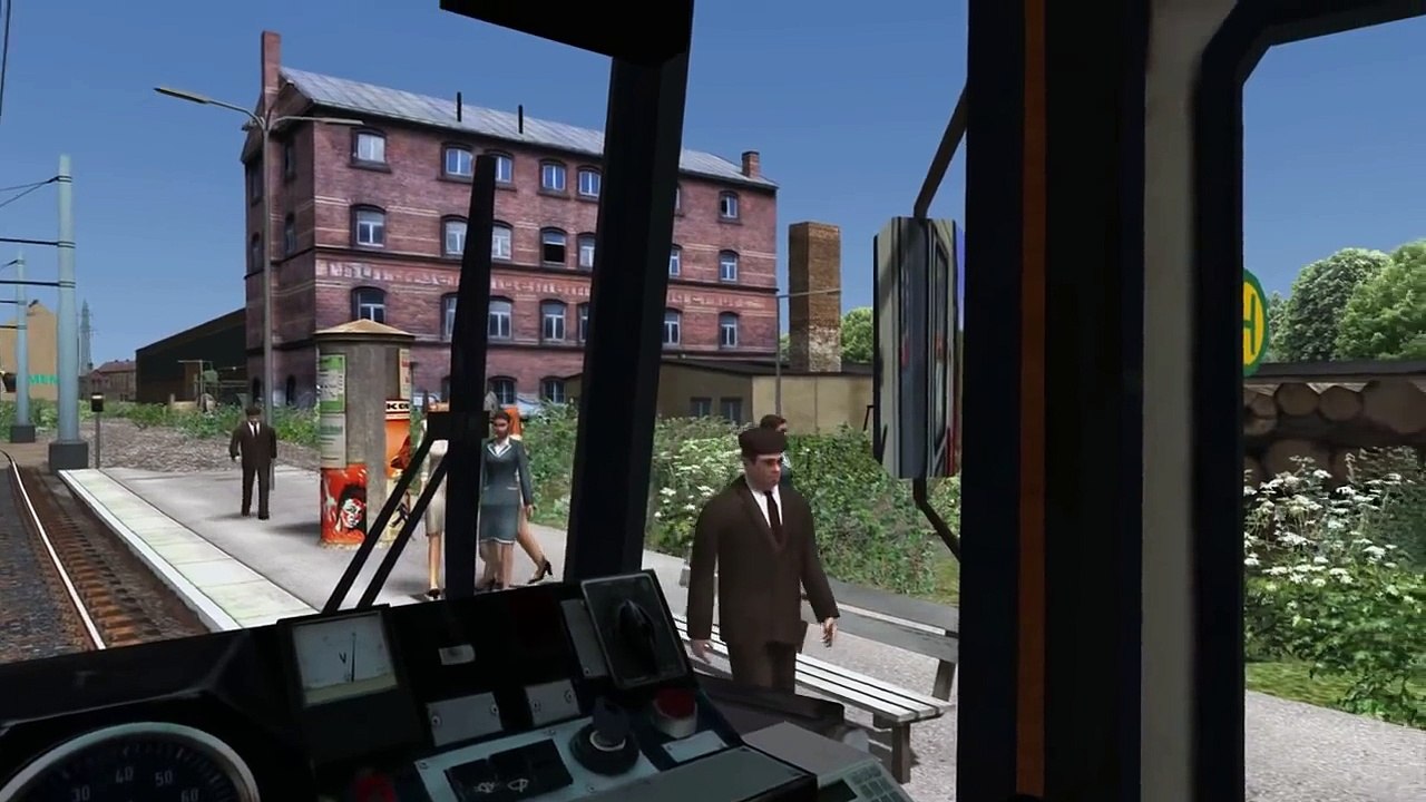 LET`S PLAY Train SImulator new / Tram Konstal 105Na auf Linie 1