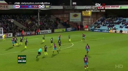 Neal Bishop Goal HD - Scunthorpe 1 - 0 Bristol Rovers - 11.11.2017 (Full Replay)