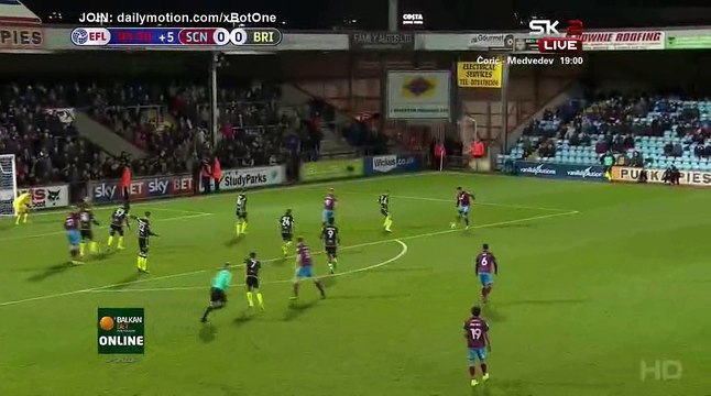 Neal Bishop Goal HD - Scunthorpe 1 - 0 Bristol Rovers - 11.11.2017 (Full Replay)