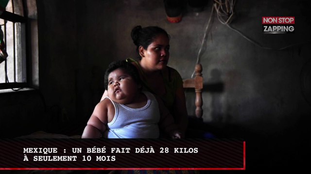 Mexique : un bébé fait déjà 28 kilos à seulement 10 mois (vidéo)
