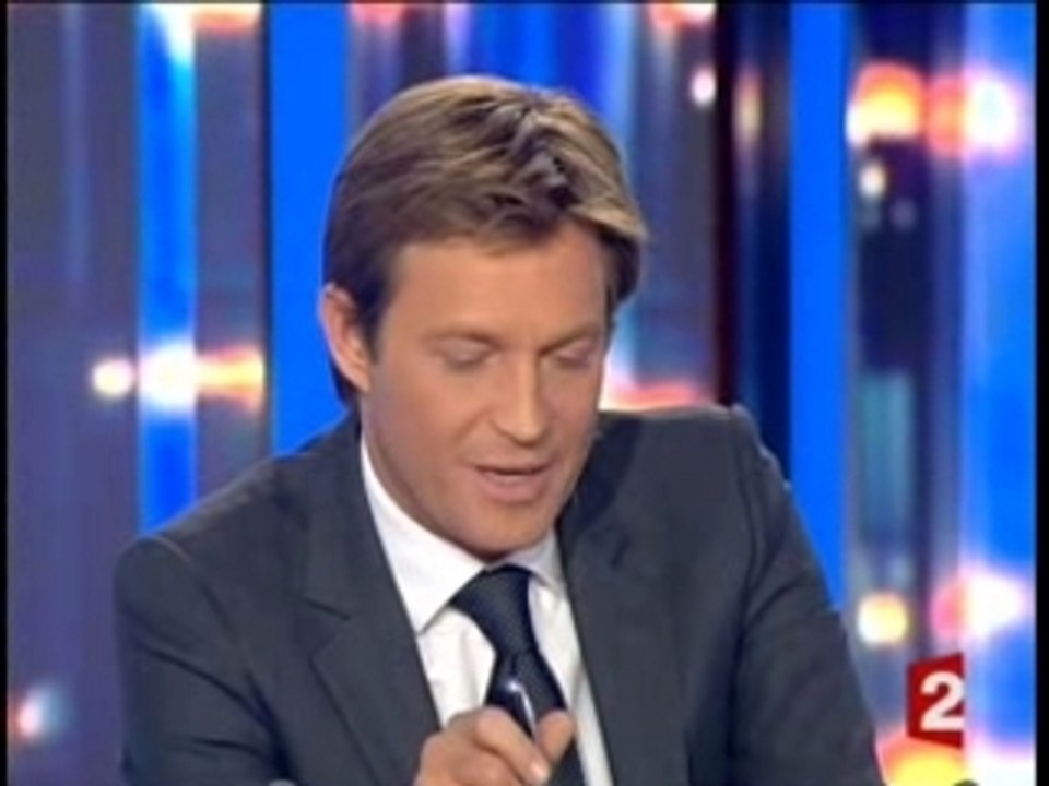 France gall dans le jt de france2 (17/11/2007)