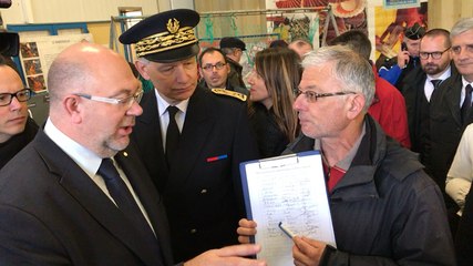 Le comité de soutien du collège rencontre le ministre