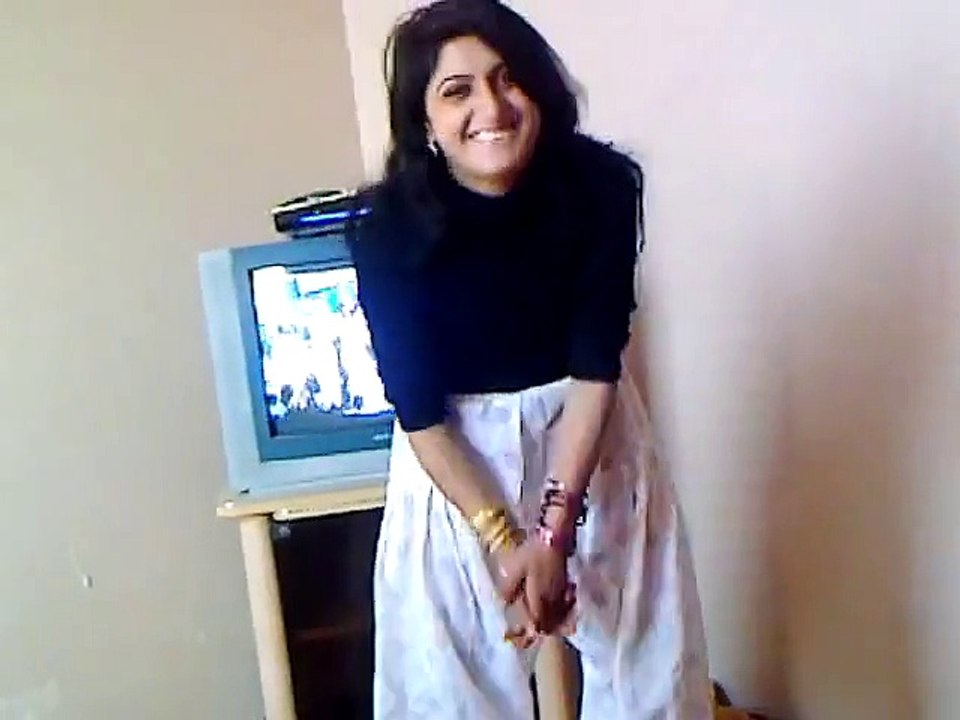 Beautiful Girl with her BF in Room