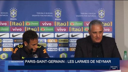 Paris-Saint-Germain: les larmes de Neymar