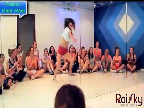 beautiful girls hip hop Shaking dance.HD