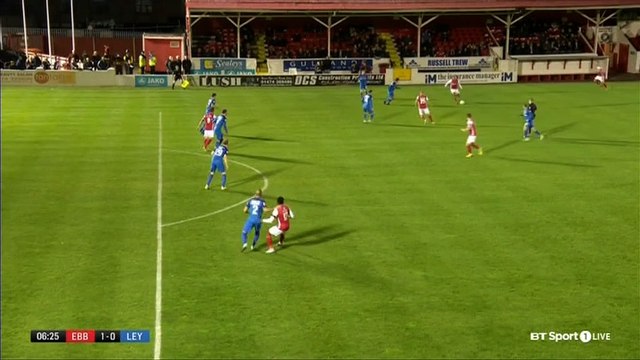 1-0 Andy Drury Goal England National League - 11.11.2017 Ebbsfleet Utd 1-0 Leyton Orient