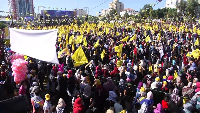 Palestinos lembram morte de Arafat