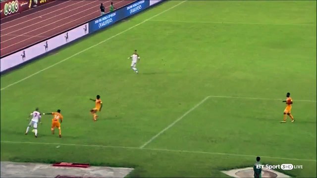 0-1 Nabil DIRAR Goal FIFA WC Qualification CAF R3 Group C - 11.11.2017 Ivory Coast 0-1 Morocco